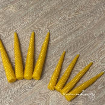 НАБОР СВЕЧЕЙ ЗОЛОТОЙ