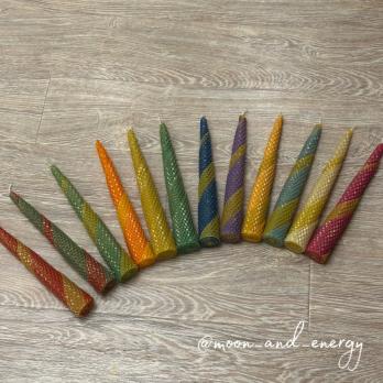 НАБОР СВЕЧЕЙ ЦВЕТНОЙ "12 МЕСЯЦЕВ"